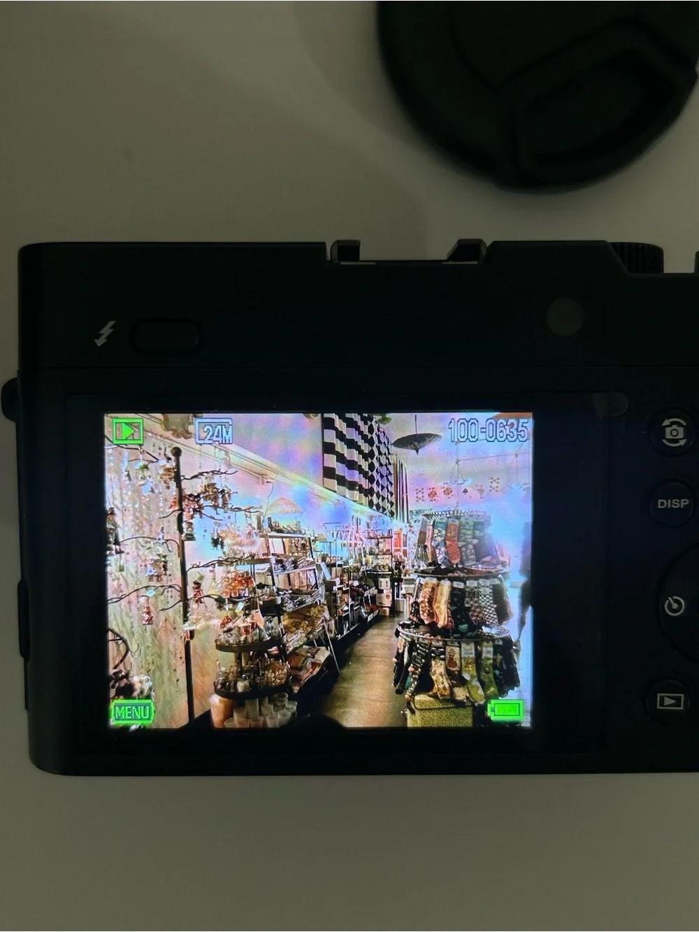 Compact Black Digital Camera with 16x Zoom - Black